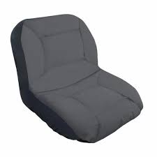 Black Mahindra Tractor Seat Cover