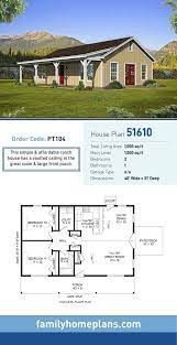 Ranch House Plan 51610 Total Living