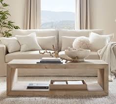 Wood And Metal Coffee Tables Pottery Barn