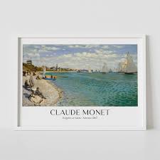 Claude Monet Regatta At Sainte Adresse