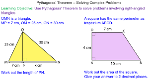 Pythagoras Theorem Solving Complex