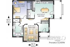 House Plan 1 Bedrooms 1 Bathrooms