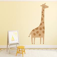 Nursery Giraffe Decor Wall Sticker