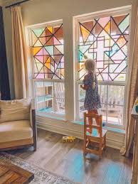 Diy Faux Stained Glass Window Tutorial