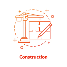 Construction Industry Concept Icon