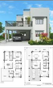 2 Floor House Plans