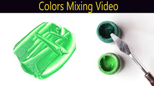 Light Green Make Metallic Green Color