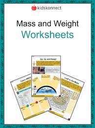 Mass And Weight Worksheets Facts