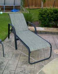 Patio Sling Chair Replacement Fabric