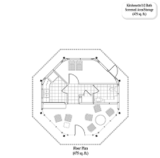 Floor Plan Pool House 475 Sq