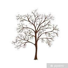 Poster Icon Silhouette Of A Tree With