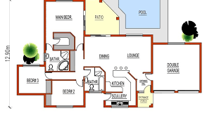 3 Bedroom House Plan With Garage
