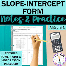 Graphing Lines In Slope Intercept Form