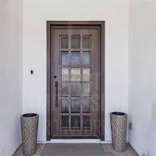 Single Iron Entry Door