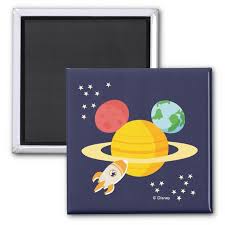 Mickey Mouse Planet Icon Magnet
