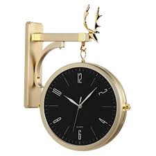 Modern Double Sided Wall Clock