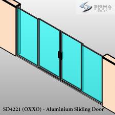 Aluminium Sliding Door 4200mm Oxxo