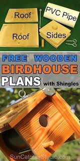 Wooden Bird Box Easy Diy Birdhouse