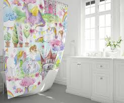 Princess Shower Curtain Girly Shower