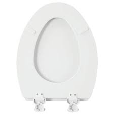 Bemis 1500ec 390 Wood Elongated Toilet Seat Finish Cotton White