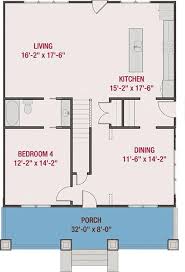 Cottage House Plan With Full Front