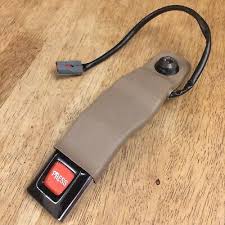 Tan Seat Belt Buckle Receiver Oem