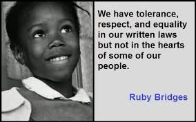 ruby bridges es and sayings for