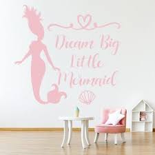 Little Mermaid Quote Wall Sticker