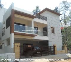 House Construction Cost In Bangalore