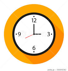 Wall Clock Icon Stock Ilration