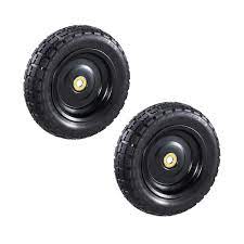 Gorilla Carts 10 In No Flat Replacement Tire For 2 Pack