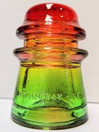 Vintage Hemingray No 16 Glass Insulator