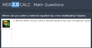 When Can You Solve A Rational Equation