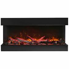 Inch Indoor 3 Sided Electric Fireplace