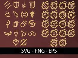 Fantasyfinal Xiv Job Icons Svg Eps Png