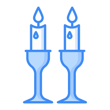 Candle Generic Blue Icon