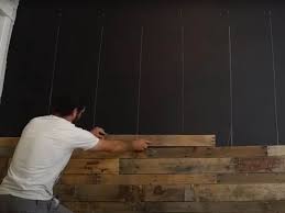 Diy Reclaimed Wood Wall Install Your