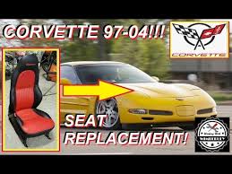 C5 Corvette Seat Removal Installation