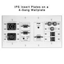 Fsr Ips Insert Plates Cableorganizer Com