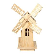 Natural Decorative Windmill 4955n
