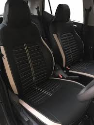 Autofit Pu Leather Black Front Car Seat