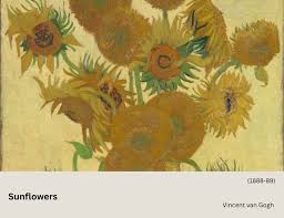 Sunflowers By Van Gogh Depicting The