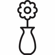 Accessory Flower Home Vase Icon