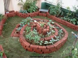 Herbal Spiral Garden Planter For