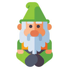 Gnome Suit Dwarf Icon Stock Vector By