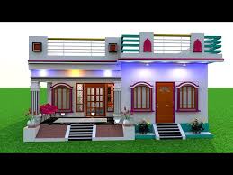Simple Village House Design With Barnda