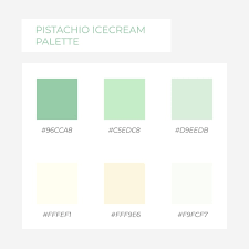 Nude Green Pastel Palette Trendy