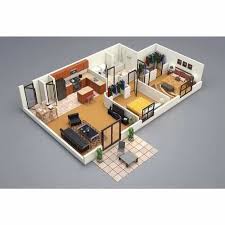3d House Map Design Service At Rs 50