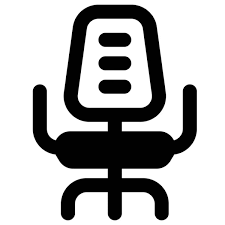 Ergonomic Gaming Chair Cushioned Seat