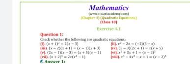 Mathematics Www Tiwariacademy Com